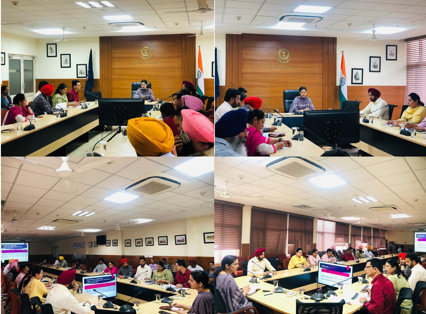Additional Deputy Commissioner Sonam Chaudhary reviews rural development works